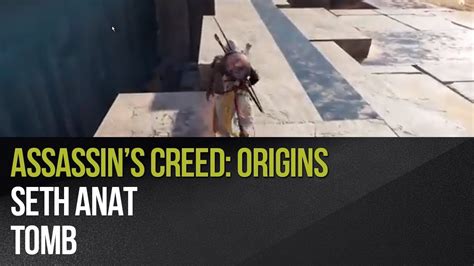 Assassin S Creed Origins Seth Anat Tomb Youtube