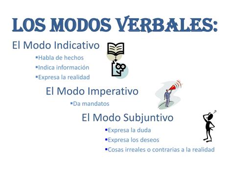 Ppt Los Modos Verbales Powerpoint Presentation Free Download Id
