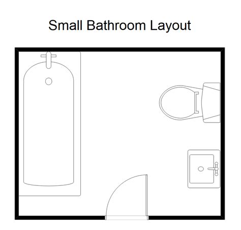 Free Editable Bathroom Layouts Edrawmax Online 2022