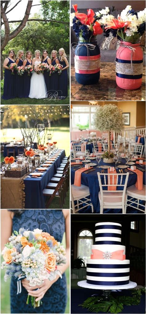 Many Different Pictures Of Wedding Decorations And Tables With Flowers