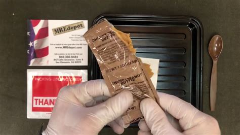 Chunky Peanut Butter Mre Us Military Surplus Review Mredepot Youtube
