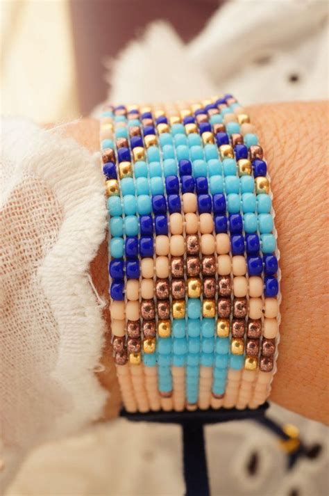 Turkoois Armband Boheemse Armband Azteekse Armband Bracelet Initial