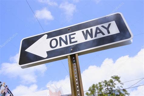 One Way Street Sign — Stock Photo © Designpicsinc 31711715