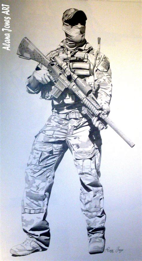 Military Soldier Drawing At Getdrawings Free Download