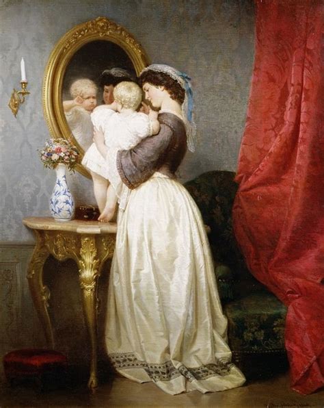 88 Best Victorian Paintings Of Mother And Child Images On Pinterest