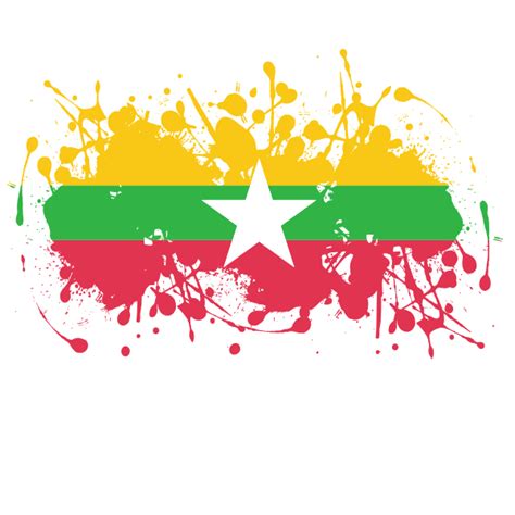 Myanmar Flag Png Isolated File Png Mart