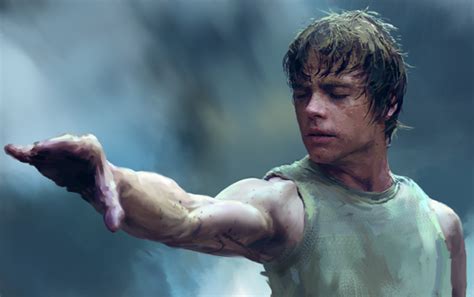 Feel The Force By David Seguin Via Behance Star Wars Luke Skywalker