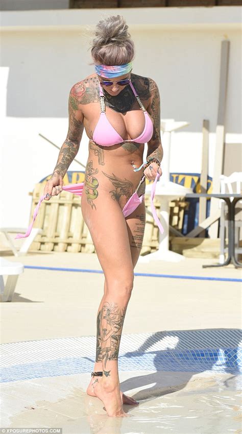 Jemma Lucy Puts On A Very Saucy Display As She Peels Off Her Bikini Bottoms In Ibiza Daily