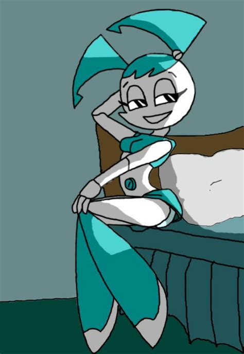 An Image Of A Cartoon Character Sitting On A Bed