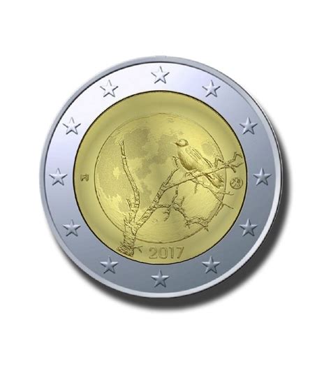 2017 Finland Nature 2 Euro Commemorative Coin