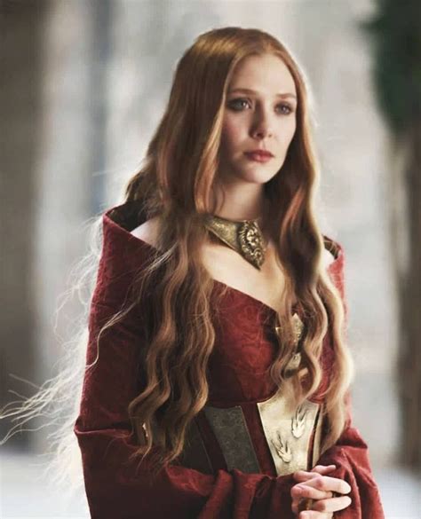 Stunning Beauty Of Elizabeth Olsen As Scarlet Witch