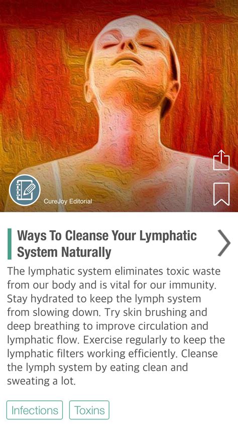Ways To Cleanse Your Lymphatic System Naturally Via Curejoy