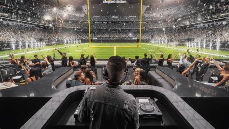 Allegiant Stadiums Wynn Field Club Brings Las Vegas Club Dj