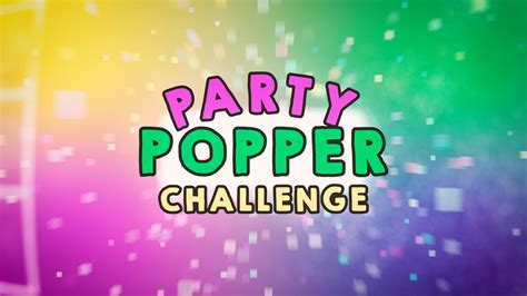 Quadriga Party Popper Challenge Popitchallenge Youtube