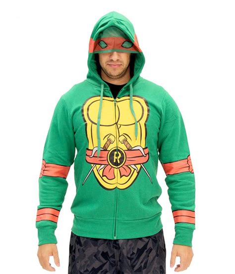 Teenage Mutant Ninja Turtles Costume Zip Hoodie Sweatshirt Walmart