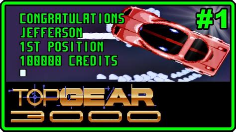 Top Gear 3000 Sem Bater Secret Bônus 1 Snes Gameplay Youtube