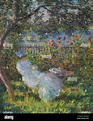 Claude Monet - Alice Hoschedé au jardin Stock Photo - Alamy
