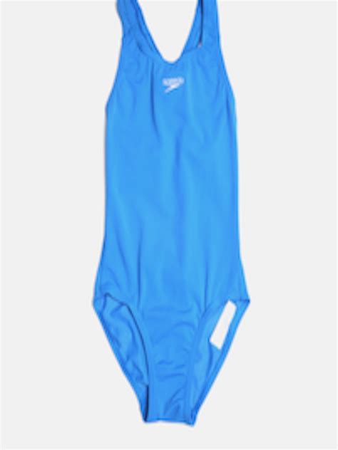 Buy Speedo Girls Blue Bodysuit 8090252610 Swimwear For Girls 1867355