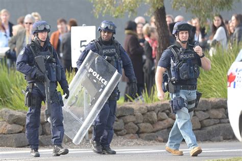 Melbourne Prison Riot Heavily Armed Police Confront Masked Prisoners