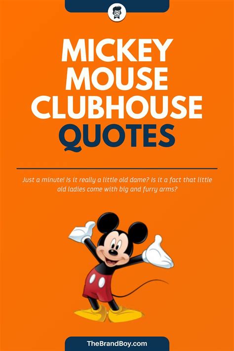 310 Mickey Mouse Clubhouse Quotes That Will Ignite Your Inner Child