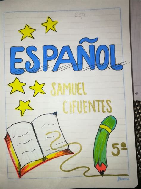 Dibujos Para Decorar El Cuaderno De Español Decorados Para Unas