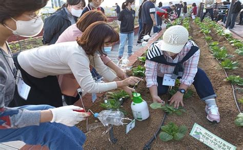 부산농업기술센터 그린스마트 도시 비전 실현 ‘도시농업 추진