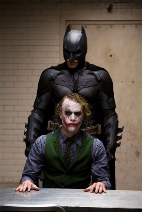 Candid Photos From The Dark Knight Interrogation Scene Barnorama