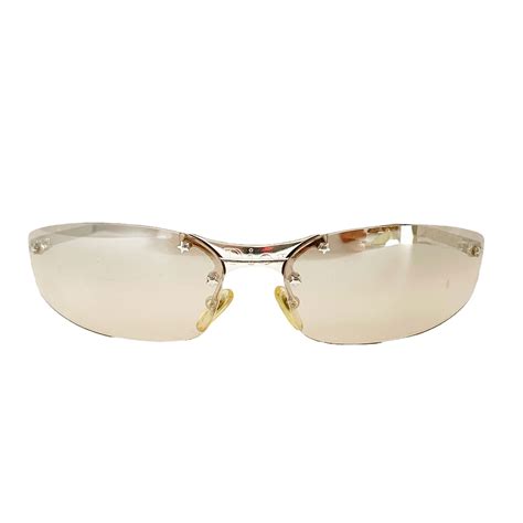 Dior Rimless Sunglasses In Nude Nitryl