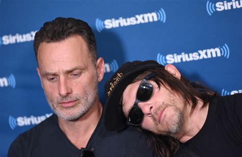 Andrew james clutterbuck (born 14 september 1973), known professionally as andrew lincoln, is an english actor. Norman Reedus still gets help on scripts from Andrew Lincoln