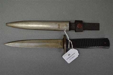 Nazi Trench Knife By Gottlieb Hammesfahr Solingen Foche Edged Weapons