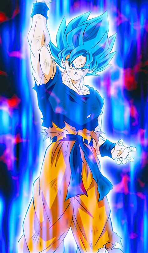 Goku Ssb Dragon Ball Super Dragon Ball Painting Anime Dragon Ball