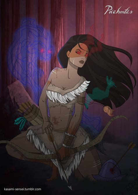 Twisted Pocahontas By Kasami Sensei On Deviantart