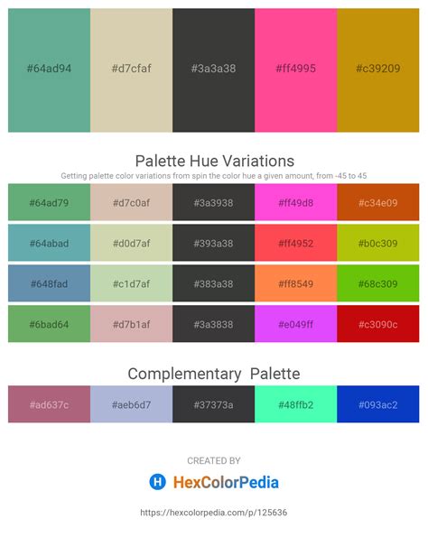 Pantone 211 C Hex Color Conversion Color Schemes Color Shades