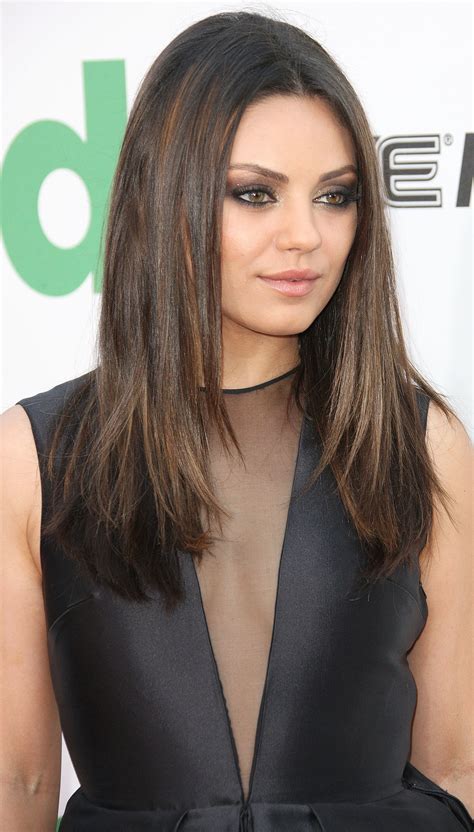 Mila Kunis Beauty Spotlight Brunette Babes To Be Inspired By