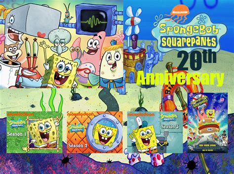Spongebob Squarepants 20th Anniversary Poster By Rm1993 On Deviantart