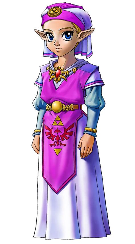 Young Princess Zelda The Legend Of Zelda Ocarina Of Time Official