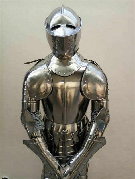 Rare Medieval Knight Suit of Templar Armor W/Tunic Combat Full | Etsy