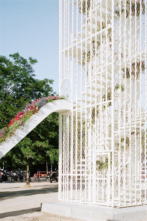 The Flower Pavilion Biennale Darchitecture Of Lyon By Laisné Roussel