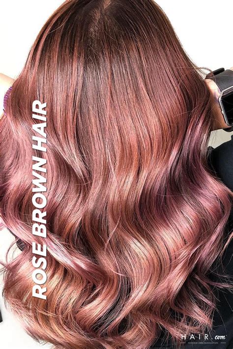 Everything You Need To Know About The Rose Brown Hair Trend