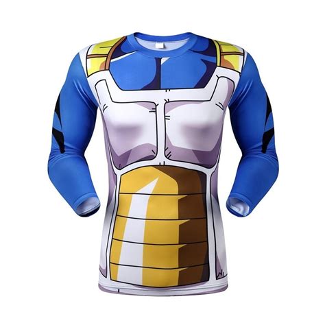 Dragon Ball Z Vegeta Armour T Shirts 3d Tees Anime Cool Store