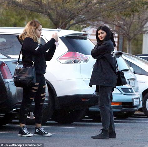 Kylie Jenner Makes Her Bored Looking Pal Take Picture After Picture