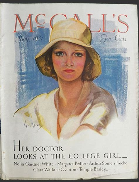 1931 Mccalls Magazine Cover ~ Neysa Mcmein Vintage Magazine Covers