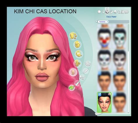 Kim Chi Face Paint For Males And Females T E By Simmiller At Mod The