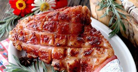 Place rice on 4 plates and top with equal amounts of chopped ham. Pork Ham Shank Recipes | Yummly