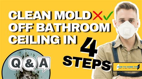 Mold is literally decomposing your bathroom surfaces. How to Clean Mold Off Bathroom Ceiling in 4 Steps - HTHT