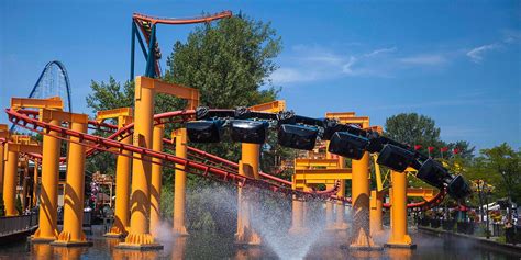 Iron Dragon Suspended Roller Coaster Cedar Point Cedar Point
