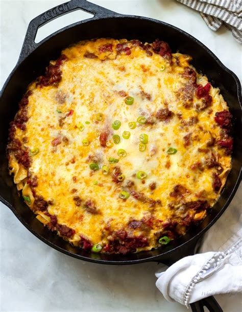 Homestyle Ground Beef Egg Noodle Casserole Recipe