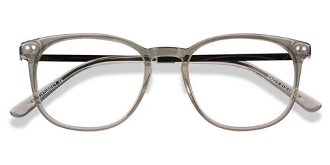 Gray Eyeglass Frames Clear And Gray Eyewear Eyebuydirect