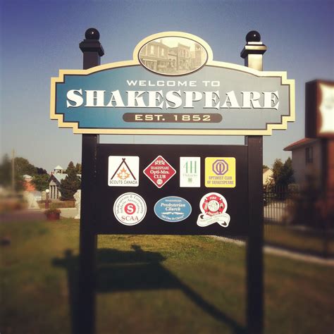 Welcome to Shakespeare, Ontario | Ontario travel, Ontario road trip, Stratford ontario