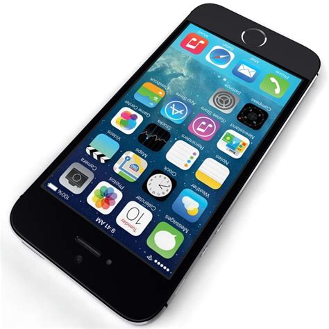 Apple Iphone 5s Black 3ds